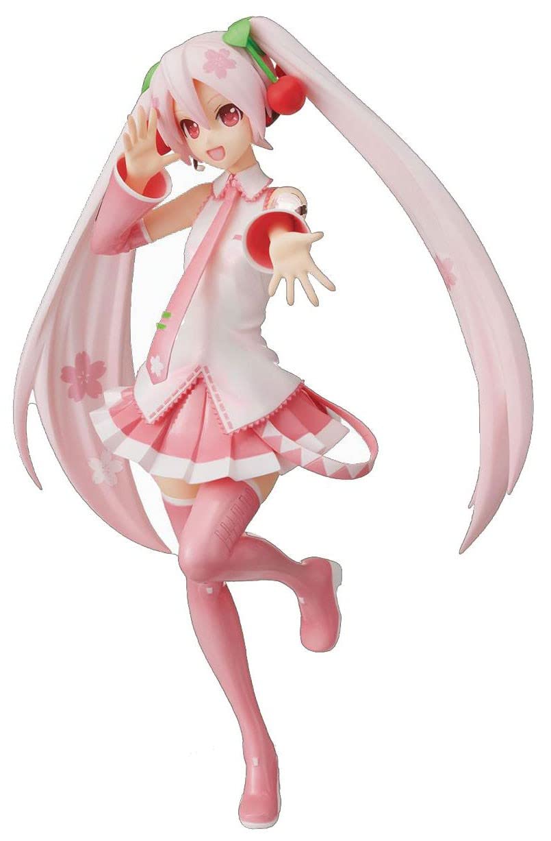 SEGA Hatsune Miku Sakura Miku (Ver. 3) SPM Figure – 8-Inch Collectible