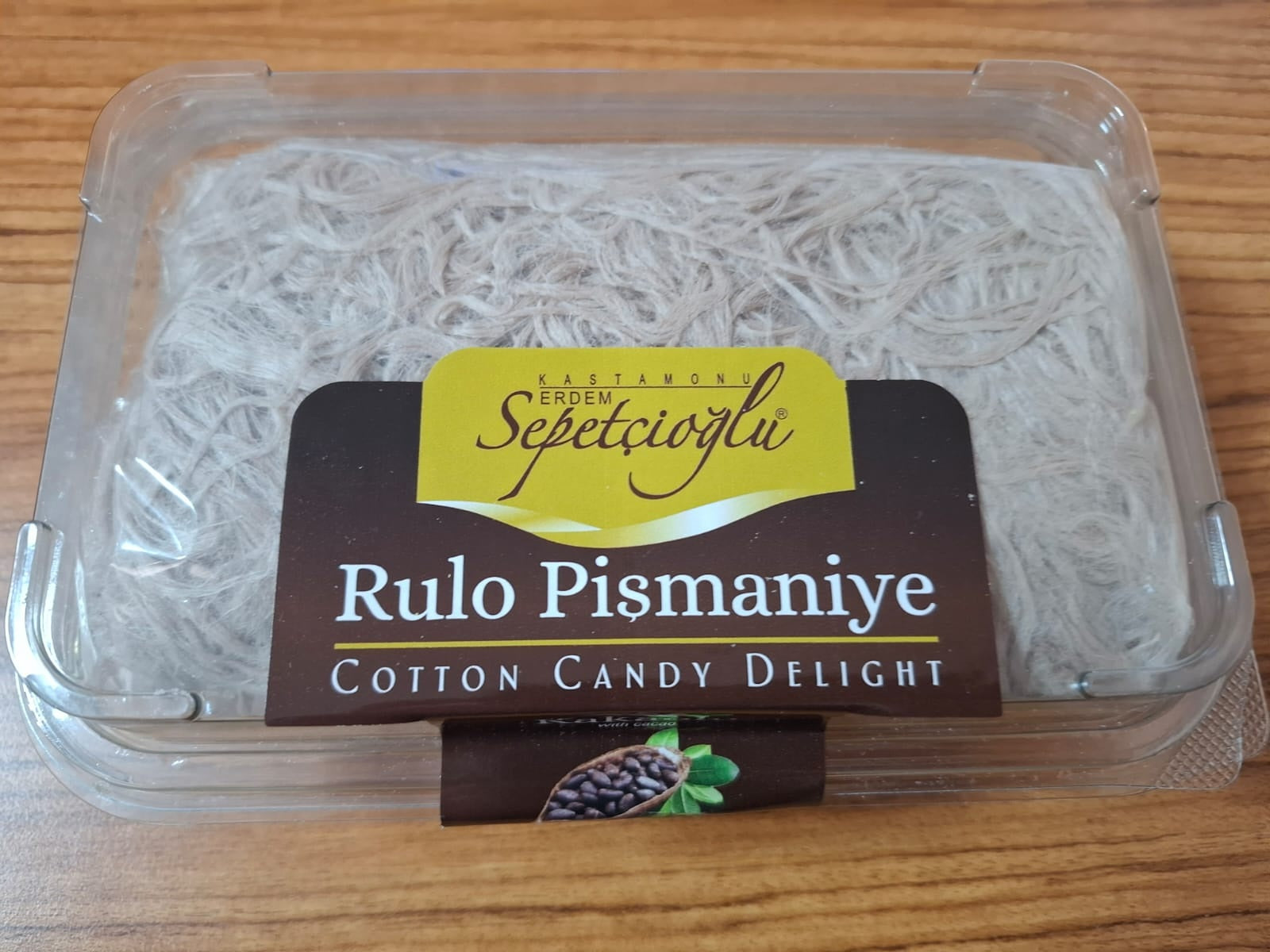 Sepetçioğlu Cocoa Rulo Pişmaniye Cotton Candy 250g