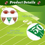 Sereliy Football Banner Garland – Game Time Banner for Party Decorations | Bowl Game Indoor Decor