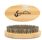 SERRATED Boar Bristle Beard Brush