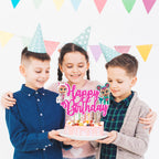 Seyal Cry Babes Happy Birthday Cake Topper – Cute Cartoon Party Decoration