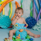 Findng Nmo Happy Birthday Cake Topper – Ocean Theme Clownfish Decor by Seyal