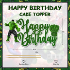 Seyal HLK Happy Birthday Cake Topper – Vibrant, Durable & Reusable for Parties
