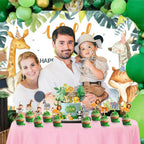 Seyal Jugle Safari Cupcake Topper – Animal-Themed Party Picks for Birthday Cupcakes, Dessert Tables, and Event Styling