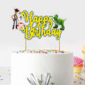 Toy Stry Happy Birthday Cake Topper – Cartoon Theme Party Décor by Seyal