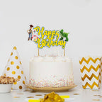Toy Stry Happy Birthday Cake Topper – Cartoon Theme Party Décor by Seyal
