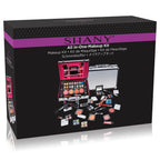 SHANY Carry All Makeup Train Case – Premium Portable Cosmetics Organizer & Pro Set
