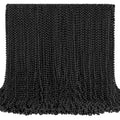 SHAOQINLIN 144 PCS Black Bead Necklaces – 33 Inch Mardi Gras & Party Beads