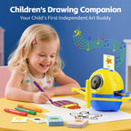 Shapana Drawing Robot for Kids – Camera Recognition & Montessori Art Toy (Ages 3+)