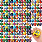 Shappy 204 Pcs Mini Foam Stress Relief Balls Bulk Pack | Squeeze, Finger Exercise, Party Favors