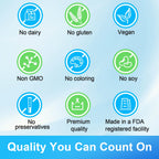 200 Billion CFU Probiotic – 12 Strains + 3 Organic Prebiotics, 240 Caps (240-Day), Non-GMO