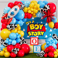 SHERYL DECOR ALL-IN-1 Toy Story Balloons Arch Kit – Its A Boy Baby Shower Garland, Easy DIY