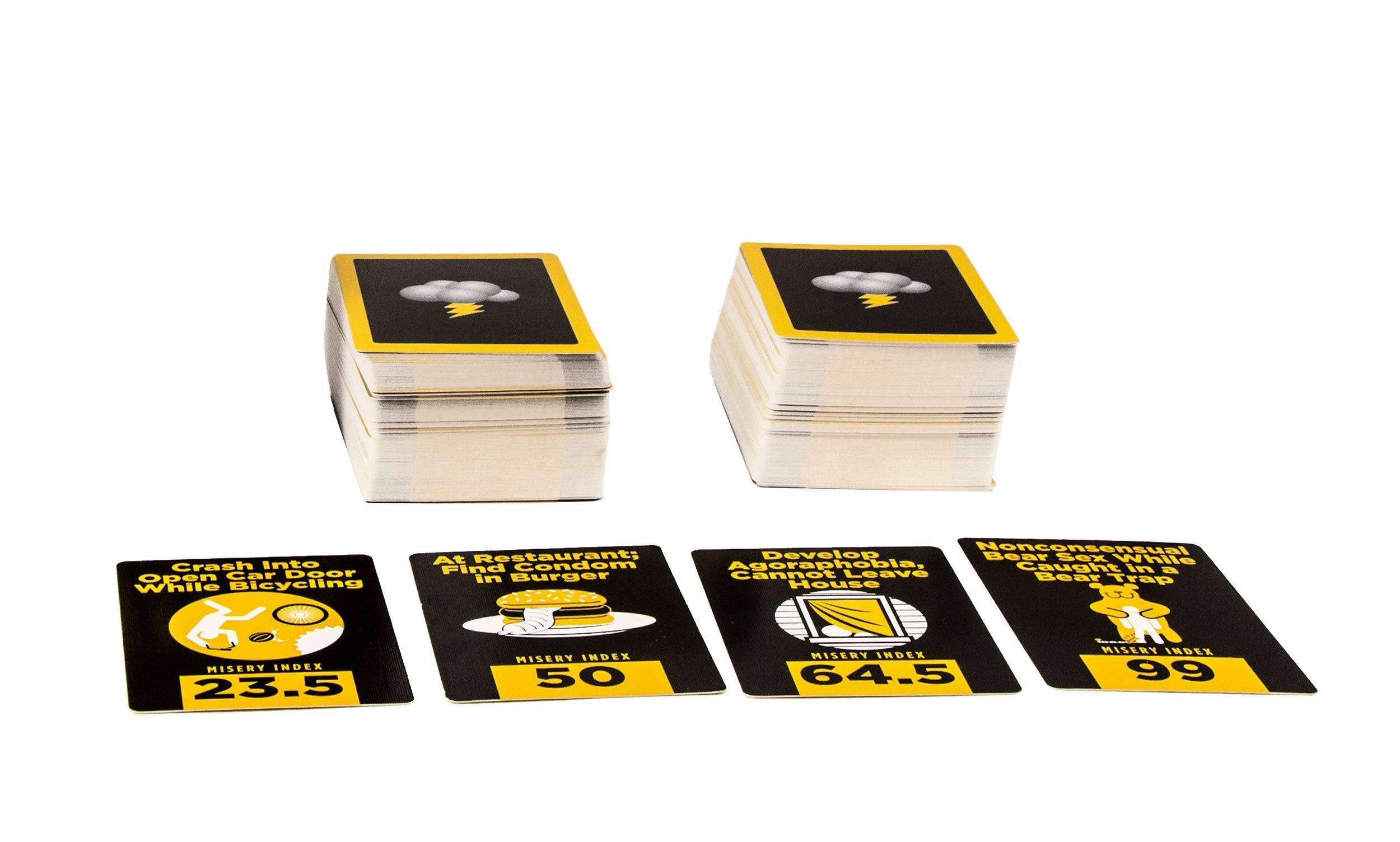 Shit Happens: Guess The Misery Index – Adult Party Card Game (18+)