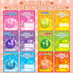 ShyLizard 24-Pack Valentines Cards with Squeeze Balls – Classroom Gift Exchange & Party Favors