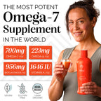 sibu Omega-7 Pure Sea Buckthorn Juice — 32 oz USDA Organic, 721 mg Omega-7 per oz