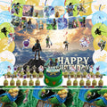 Signreen Legend Party Supplies — Banner, Balloons, Swirls, Backdrop, Tablecloth & Cake Toppers