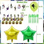 Signreen Legend Birthday Party Decorations Set – Banner, Balloons, Swirls, Tableware & Cake Toppers
