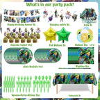Signreen Legend Birthday Party Decorations Set – Banner, Balloons, Swirls, Tableware & Cake Toppers