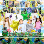 Signreen Legend Birthday Party Decorations Set – Banner, Balloons, Swirls, Tableware & Cake Toppers