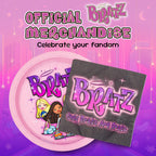 Silver Buffalo Bratz 32-Piece Party Plates & Napkins – Yasmin, Sasha, Jade & Cloe