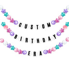 Simgoing 103 Pcs Giant Friendship Bracelet Garland Kit | Customizable Party Banner Decor