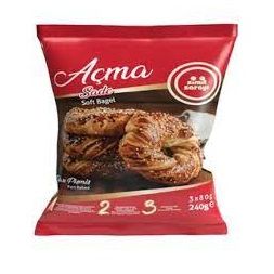 Simit Sarayı Part-Baked Plain Açma Soft Bagels 3 Pack (240g)