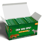 Skillmatics Party Favors (Pack of 15) - Can You Spy Animals Card Set for Kids Ages 4–7