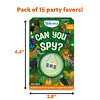 Skillmatics Party Favors (Pack of 15) - Can You Spy Animals Card Set for Kids Ages 4–7