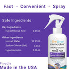 SkinSmart Daily Foot Cleanser – 8 oz Spray for At-Risk Feet | Doctor-Recommended