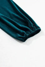 Elegant Skobeloff Beaded Velvet Blouse for Sophistication
