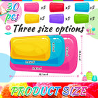 Skyygemm Candy Themed Floor Stickers – 30 Pcs, 16.1 x 10.2 in | Colorful PVC Party Floor Decals