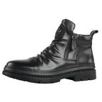 Men'S Korean-Style Zipper Casual Shoes