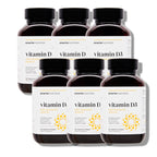 SMARTERNUTRITION Vegan Vitamin D3 5000 IU + Vitamin K2 1100 mcg – Organic Coconut & Olive Oil, 360 Softgels (180-Day Supply)