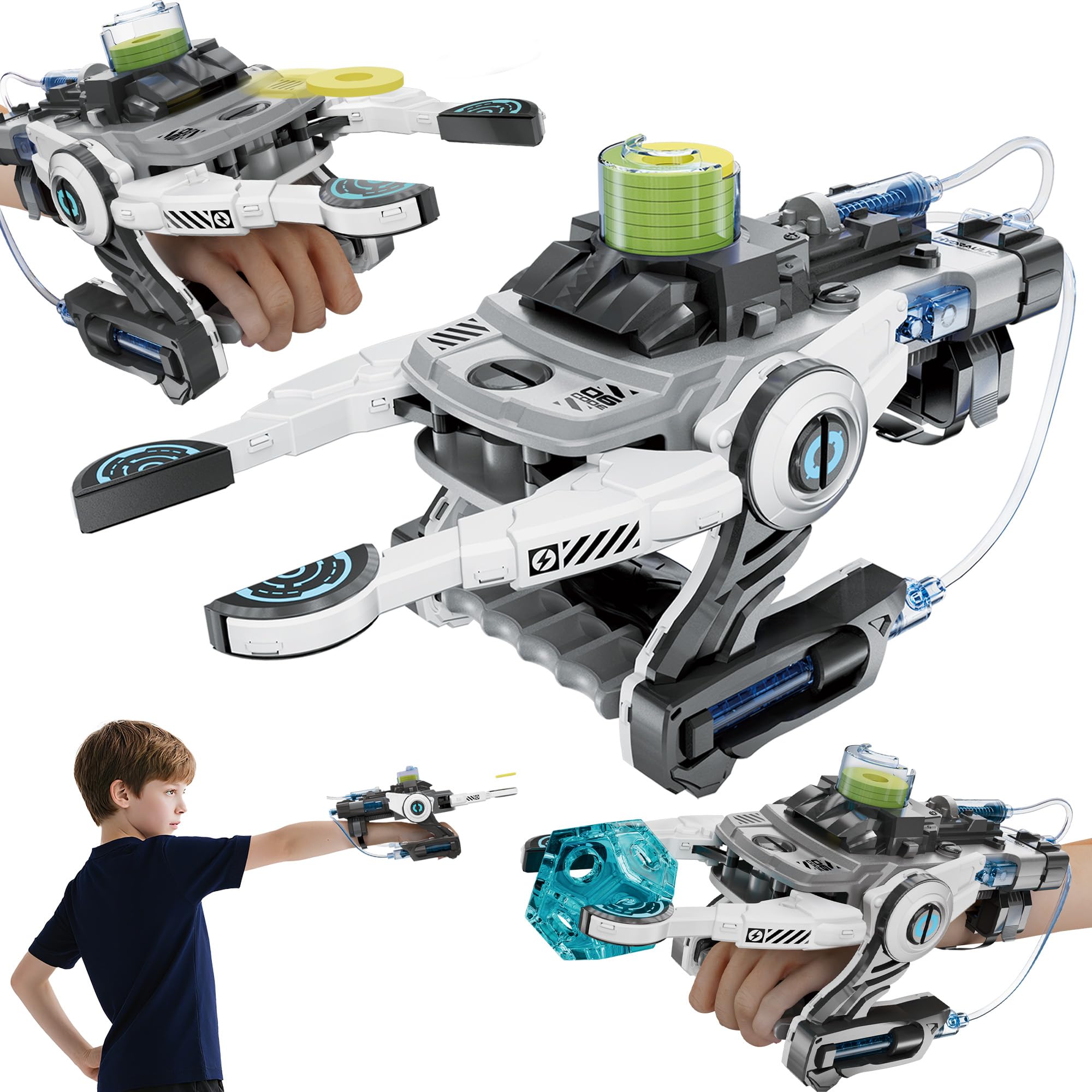 SMILESSKIDDO Robotic Mechanical Hand STEM Toy for Ages 8-14 | Parents' Choice Award Winner
