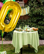 Smlpuame 40-Inch Gold Number Balloons 0-9 | Large Digital Balloons for Birthday Parties & Celebrations