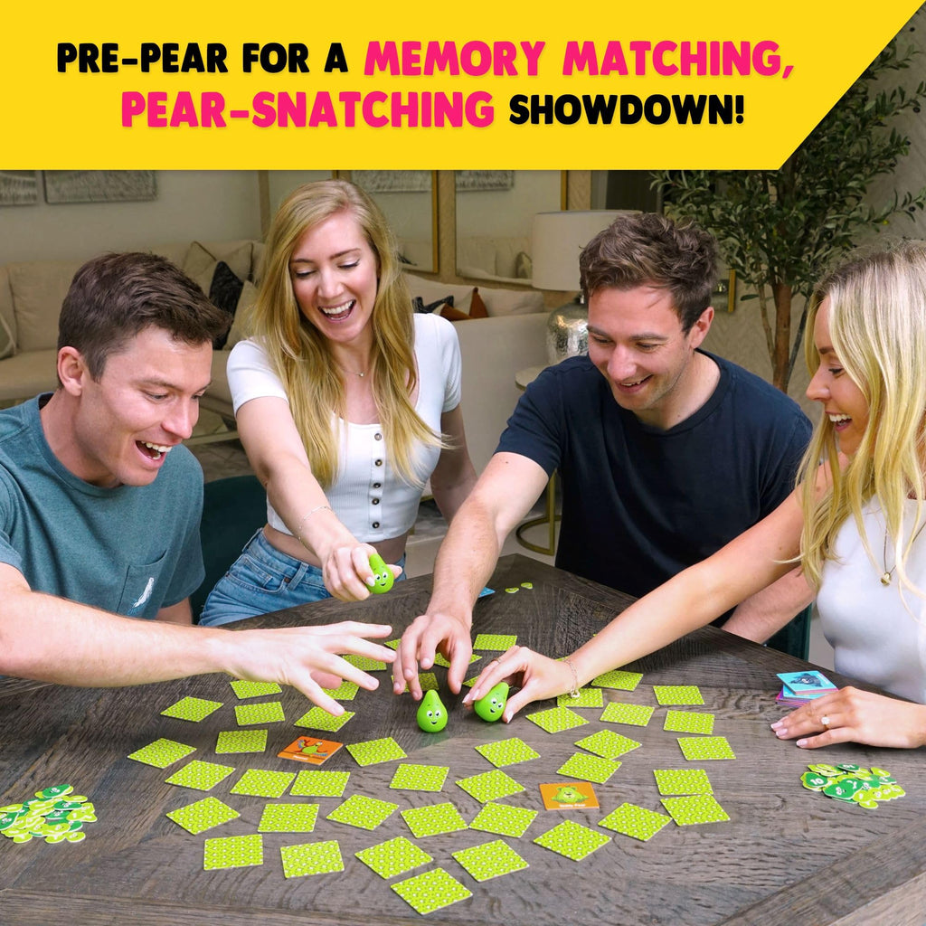 Snatching Pears! — Hilarious Memory-Matching Party Game for 2-6 Players | Snatching Pears