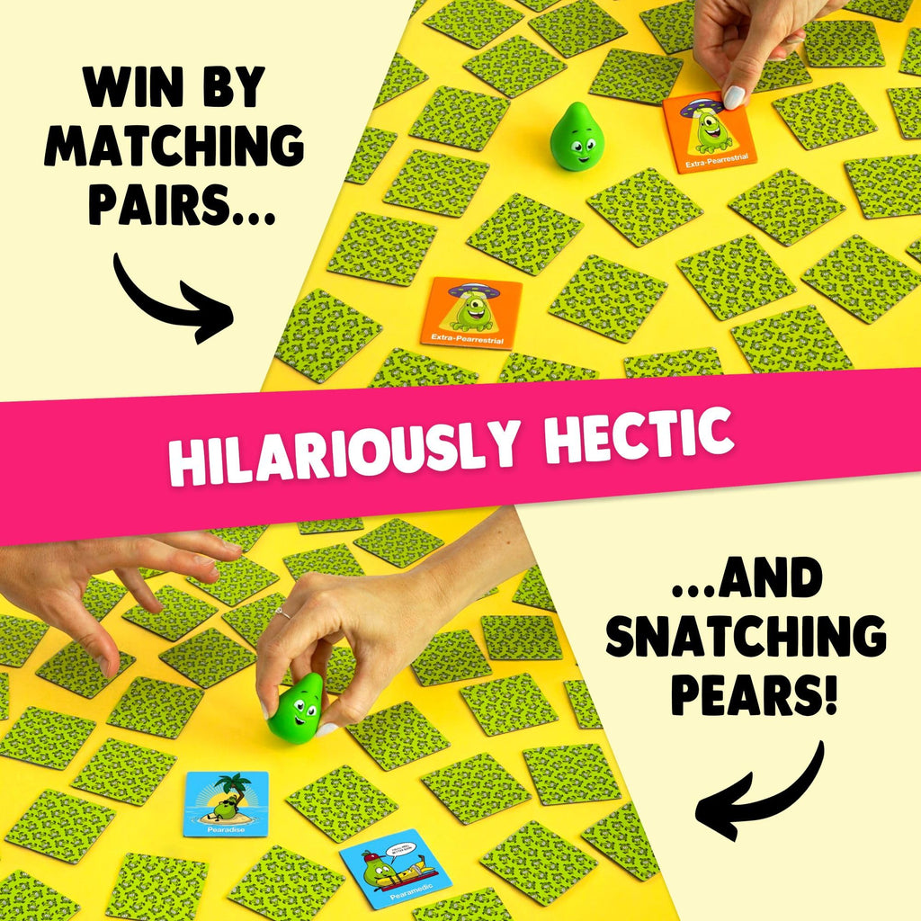 Snatching Pears! — Hilarious Memory-Matching Party Game for 2-6 Players | Snatching Pears