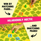 Snatching Pears! — Hilarious Memory-Matching Party Game for 2-6 Players | Snatching Pears