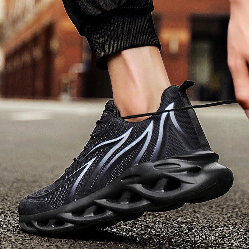 Men's Breathable Running Sneakers – Lightweight Casual Sports Shoes