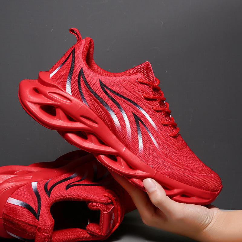Men's Breathable Running Sneakers – Lightweight Casual Sports Shoes