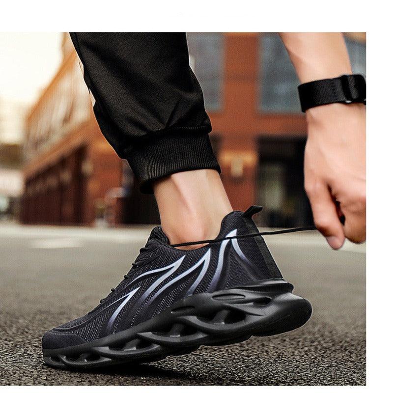 Men's Breathable Running Sneakers – Lightweight Casual Sports Shoes
