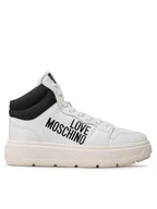 LOVE MOSCHINO Womens Sneakers Size UK 3 EU 36 Trainers Leather
