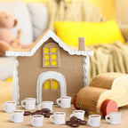 Soaoo 100 Pcs Mini Coffee Cups & Beans Resin Charms for DIY Jewelry & Decor
