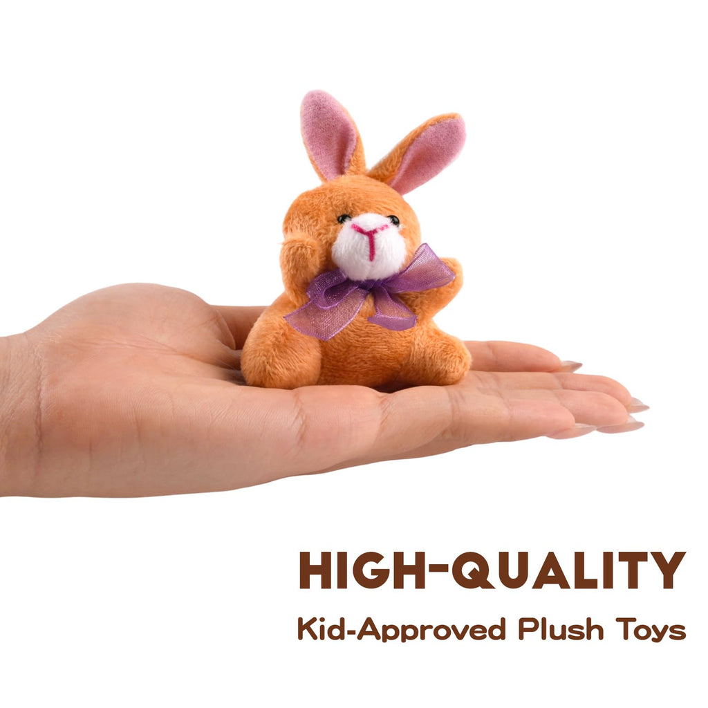 Sofier 24 Packs Mini Stuffed Animals – Classroom Favors, Party Prizes & Easter Gifts