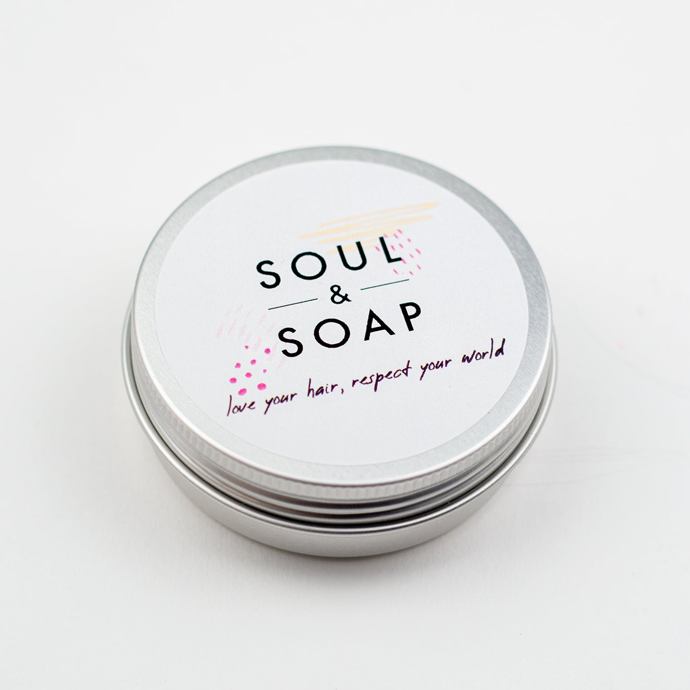 Soul and Soap Shampoo Bar Reise-Blechdose
