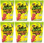 6 x Sour Patch Kids Sweets Cartan - 350GM