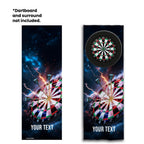 Cosmic Darts - Personalised Darts Wall Banner - Two Sizes [COLLECTIVE]