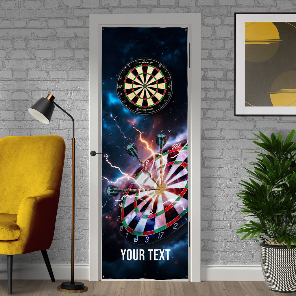 Cosmic Darts - Personalised Darts Wall Banner - Two Sizes [COLLECTIVE]