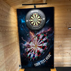 Cosmic Darts - Personalised Darts Wall Banner - Two Sizes [COLLECTIVE]