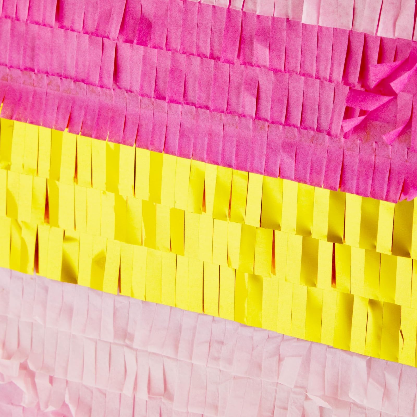 Sparkle and Bash Pull String Pinata – Pink & Gold Ombre Heart, 16x13x3 in